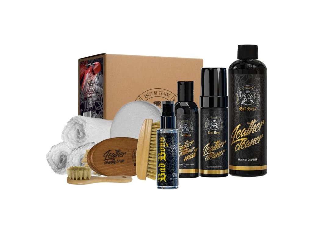 Sada na kožu - Leather Care Set Premium Bad Boys