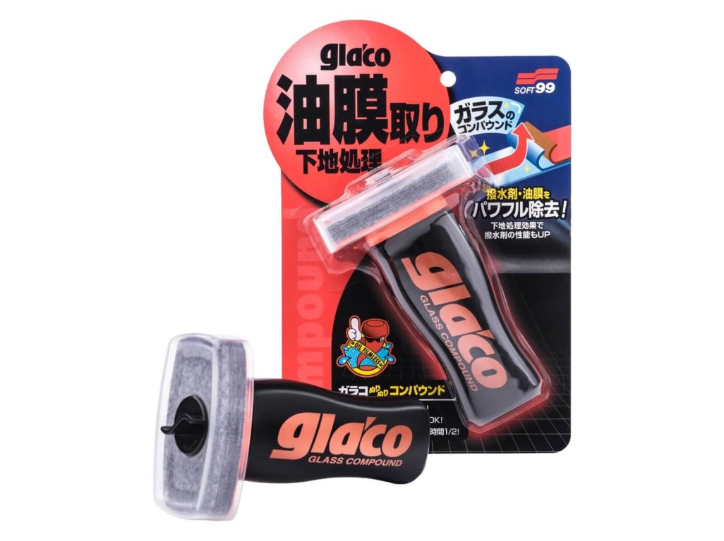 Leštenka na okná Glaco Glass Compound Roll On 100ml Soft99