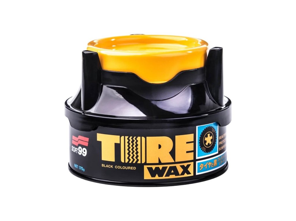 Tvrdý vosk na pneu Tire Black Wax 170g Soft99
