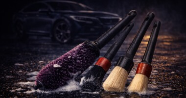 Kefy a štetce na kolesá